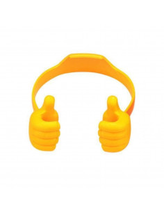 Exhibidor Soporte para Celular Universal Nº15 (Manito OK Stand) Amarillo