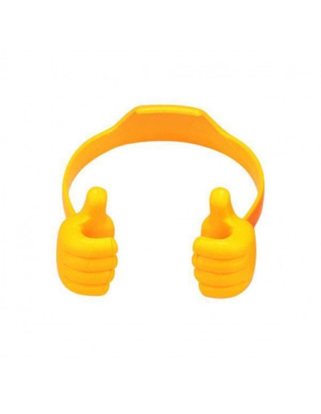 Exhibidor Soporte para Celular Universal Nº15 (Manito OK Stand) Amarillo