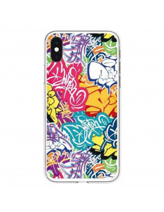 Protector Reforzado Diseño9 Motorola XT2015 Moto G8 Play GraffitiColores