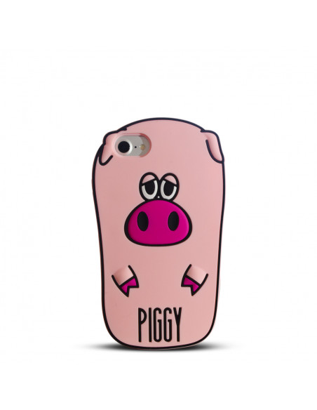 Protector Reforzado Animado Samsung J600 J6 Piggy