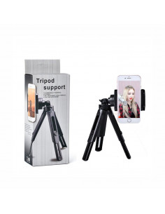Exhibidor Soporte para Celular Universal Nº31 (TripodeExtensibleDK06)  Negro