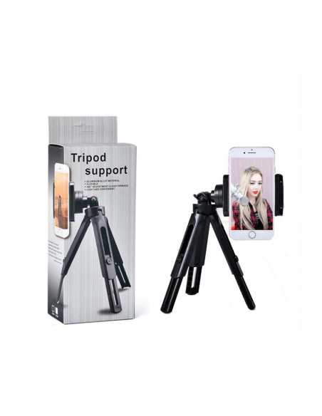 Exhibidor Soporte para Celular Universal Nº31 (TripodeExtensibleDK06)  Negro