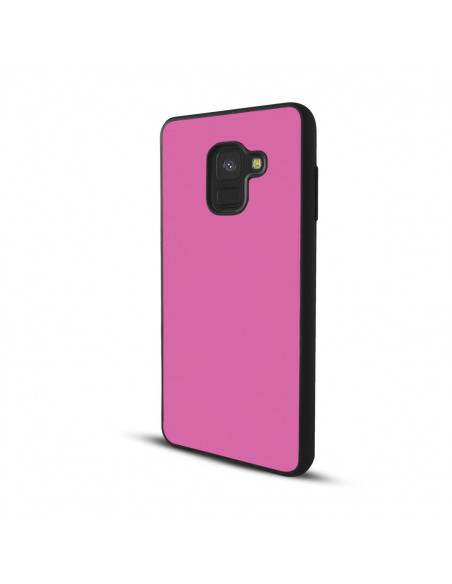 Protector Reforzado Liso Motorola XT2016 Moto One Macro Rosa