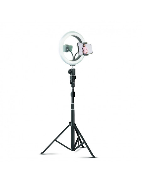 Led Selfie Flash Light Anillo Ring SL_Aro Soporte 10" con Espejo (2m)