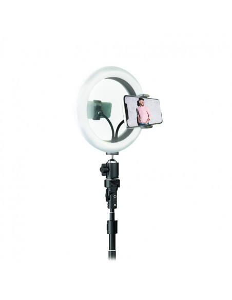 Led Selfie Flash Light Anillo Ring SL_Aro Soporte 10" con Espejo (2m)