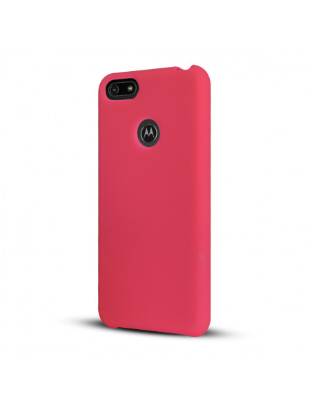 Protector Silicone Sweet Motorola XT2029 Moto E6 Play Fucsia