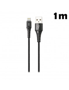 Cable USB Lighting SL_Jean 1m Negro