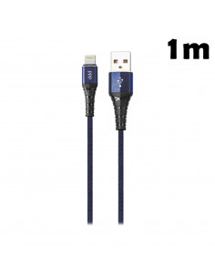 Cable USB Lighting SL_Jean 1m Azul