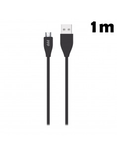 Cable USB MicroUSB SL_Soft 1m Negro