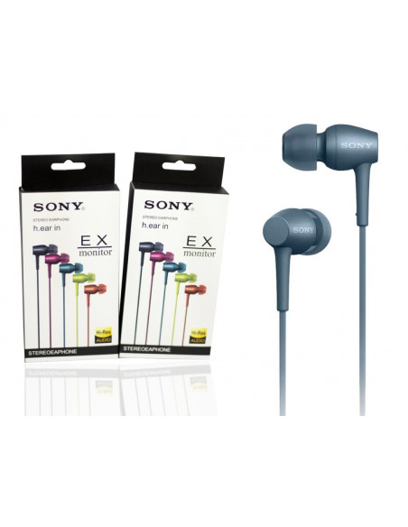 Auricular Sony EX Monitor Rojo