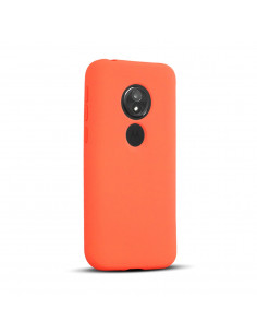 Protector Silicone Soft Motorola XT2015 Moto G8 Play Naranja