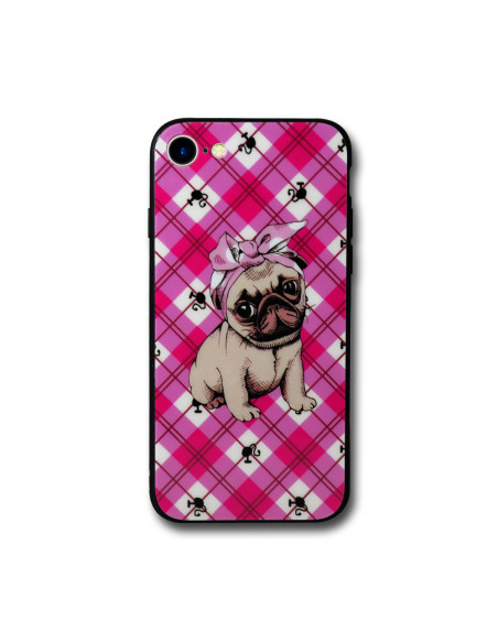 Protector Gel TPU Glow2 Diseño Motorola XT1790 Moto G5s Pug