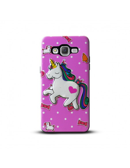 Protector Reforzado Glow3D Motorola XT1803 Moto G5s Plus Unicorn