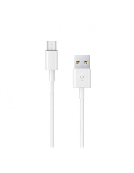 Cable USB MicroUSB SL_CargaRapida 2m Blanco