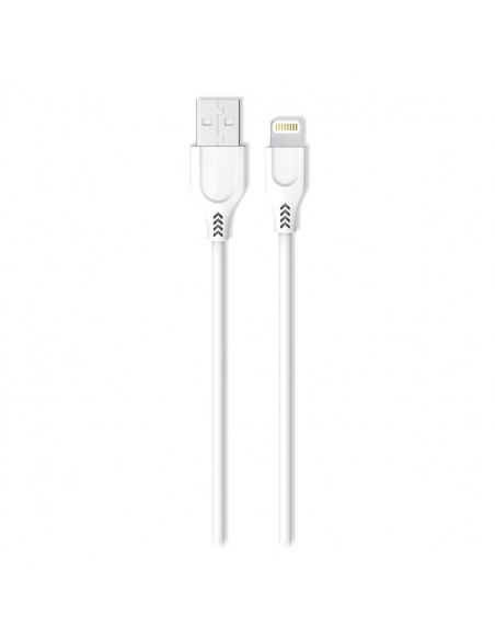 Cable USB Lighting SL_CargaRapida 3m Blanco
