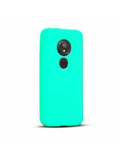 Protector Silicone Soft Motorola XT1952 Moto G7 Play Aqua