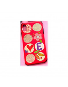 Protector Reforzado Diseño9 Motorola XT1750 Moto C CorazonE