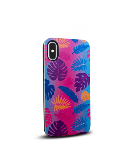 Protector Reforzado Diseño6 Samsung J415 J4 Plus Leaves