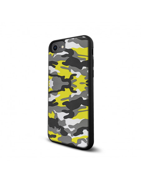 Protector Reforzado Varnish Motorola XT1952 Moto G7 Play CamoAmarillo