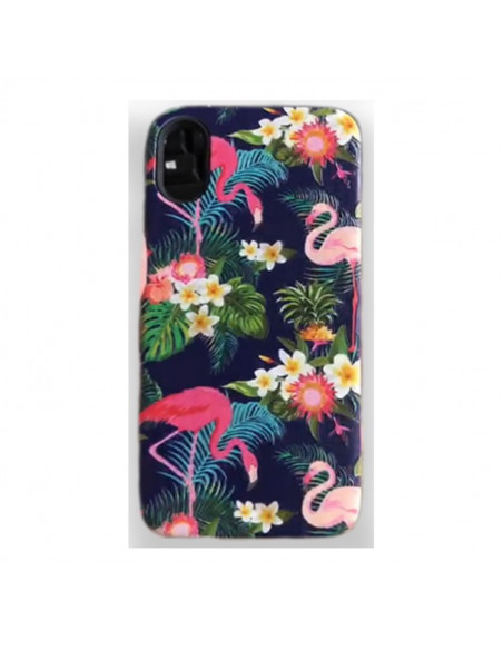 Protector Reforzado Diseño9 Samsung A600 A6 FlamingoAzul
