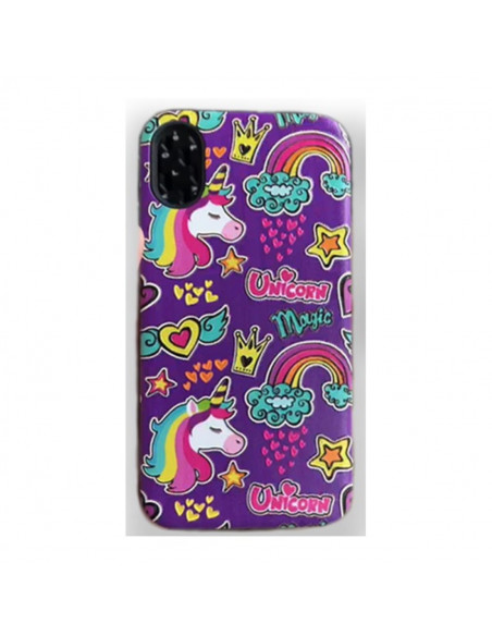 Protector Reforzado Diseño9 Huawei Mate 20 Pro UnicornioArcoiris