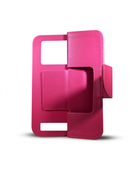 Estuche Flip Cover_SL_Silicona Universal 6.1" Fucsia