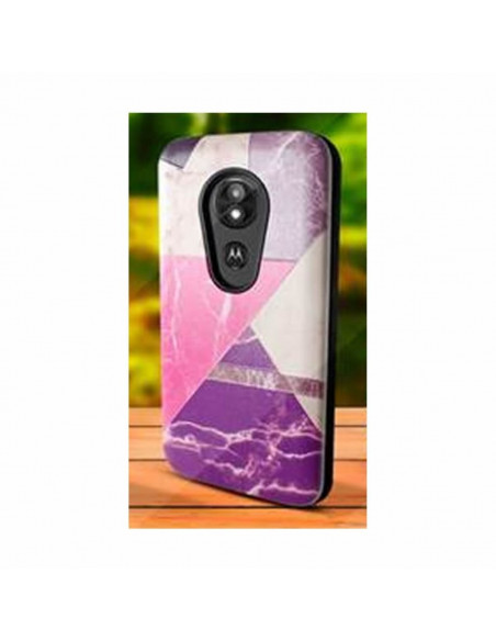 Protector Reforzado Diseño6 Samsung J600 J6 MarbleVioleta