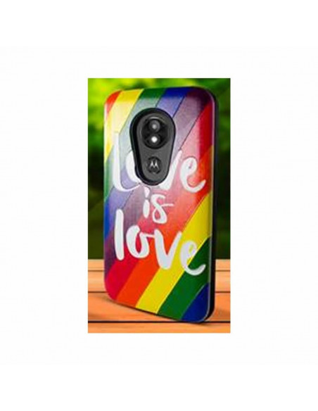 Protector Reforzado Diseño6 Motorola XT1941 Moto One LoveIsLove