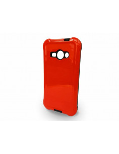 Protector Reforzado Liso7 Alcatel ot5049 A3 Plus Rojo