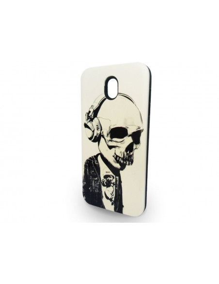Protector Reforzado Diseño6 Samsung A530 A8 2018 SkullAuricular