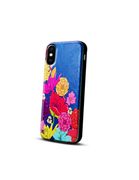 Protector Reforzado Diseño6 Apple iPhone 8 (4.7") Flores