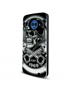 Protector Reforzado Diseño6 Huawei P Smart Skull1969