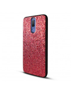 Protector Reforzado BRILLO Motorola XT1926 Moto G6 Plus Rojo