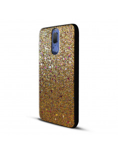 Protector Reforzado BRILLO Motorola XT1926 Moto G6 Plus Dorado