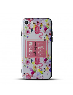Protector Reforzado FRASES Samsung J250 J2 Pro Disfruta