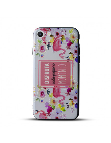 Protector Reforzado FRASES Apple iPhone X Disfruta