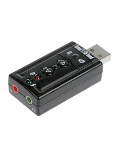 Placa de Sonido USB 7.1 (Altavoces