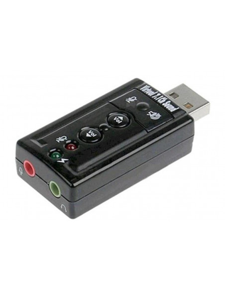 Placa de Sonido USB 7.1 (Altavoces