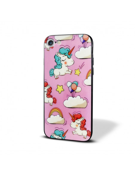 Protector Gel TPU Glow2 Diseño Apple iPhone 8 (4.7") Unicorn