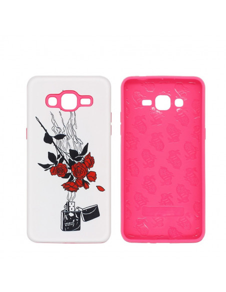 Protector Reforzado Diseño9 Samsung J710 J7 2016 RosaFuego