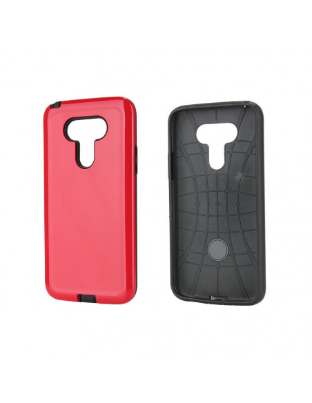 Protector Reforzado Liso5 Huawei P20 Lite Rojo