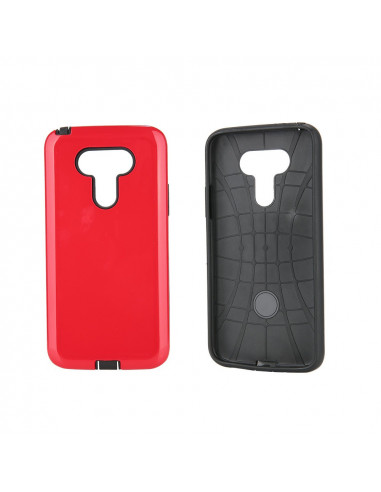 Protector Reforzado Liso5 Huawei P20 Lite Rojo