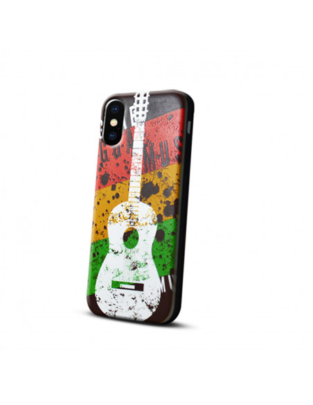 Protector Reforzado Diseño6 Samsung G955 S8 Plus Guitarra