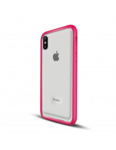 Protector Reforzado TranspBorde Apple iPhone 8 Plus (5.5") Fucsia