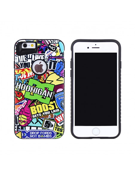 Protector Reforzado Diseño9 Apple iPhone 8 Plus (5.5") MulticolorHoonigan
