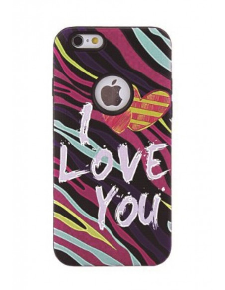 Protector Reforzado Diseño9 Apple iPhone 8 Plus (5.5") Love You