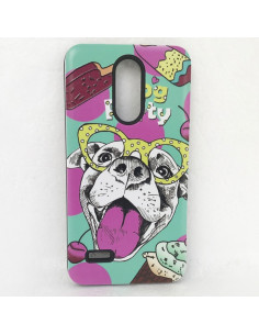 Protector Reforzado Diseño9 LG K240 X Max Dog Party