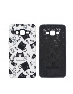 Protector Reforzado Diseño9 Motorola XT1790 Moto G5s Cats