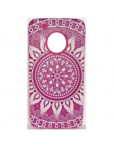 Protector Reforzado Diseño9 Huawei P10 Mandala RosaBlanco