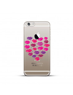 Protector TPU con Diseño Laser14 Apple iPhone 7 (4.7") Hearts Lips